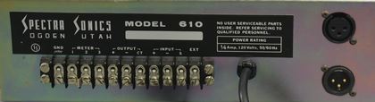 various-Spectra Sonics Model 610 Complim.